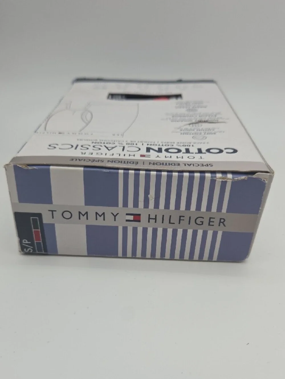 Tommy Hilfiger 3-Pack Cotton Classics Boxer Briefs – Blue, Red, Black